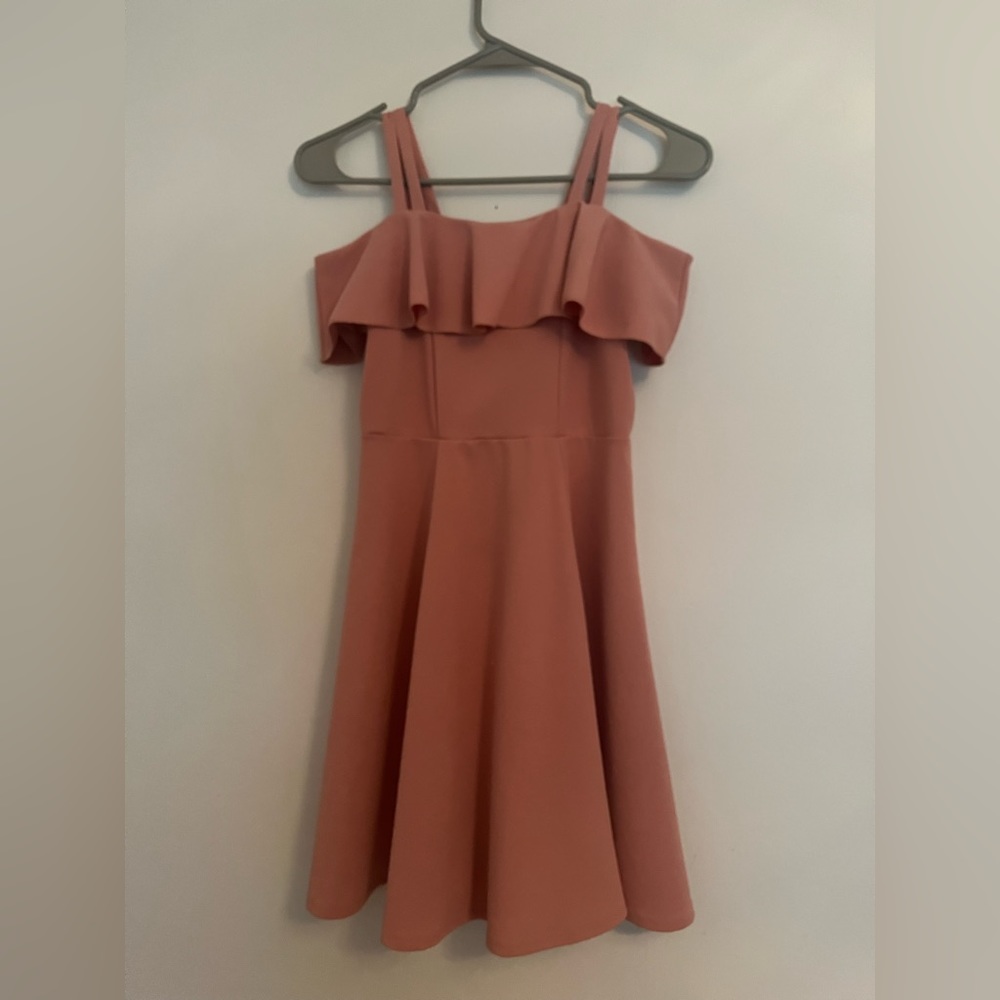 Pink spring dress